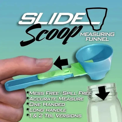 2-in-1 Slide Scoop Funnel