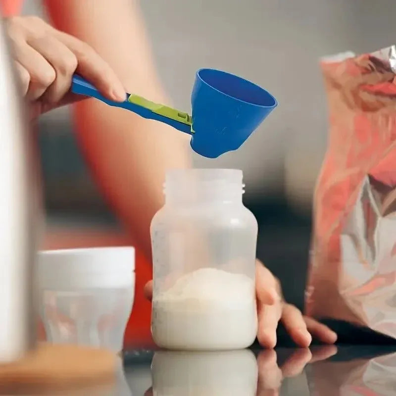 2-in-1 Slide Scoop Funnel
