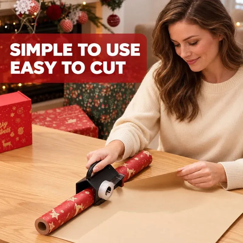 2-in-1 Wrapping Paper Cutter