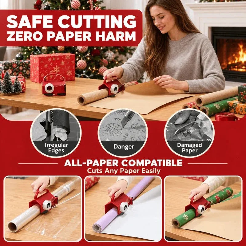 2-in-1 Wrapping Paper Cutter