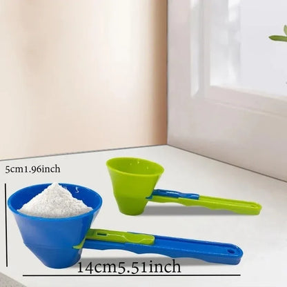 2-in-1 Slide Scoop Funnel